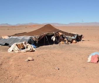 Erg Chebbi in the Sahara of Morocco